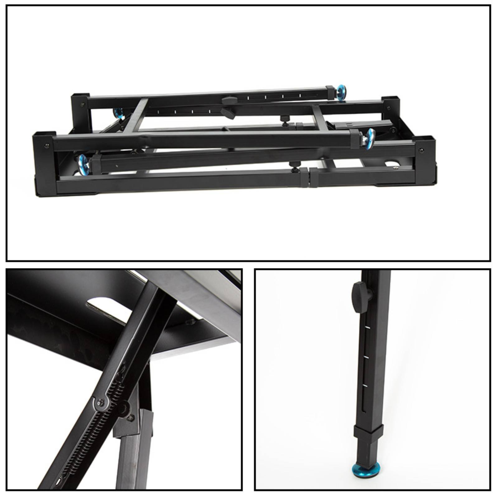 Musical Instrument Keyboard - Folding Keyboard Stand Portable Adjustable Keyboard