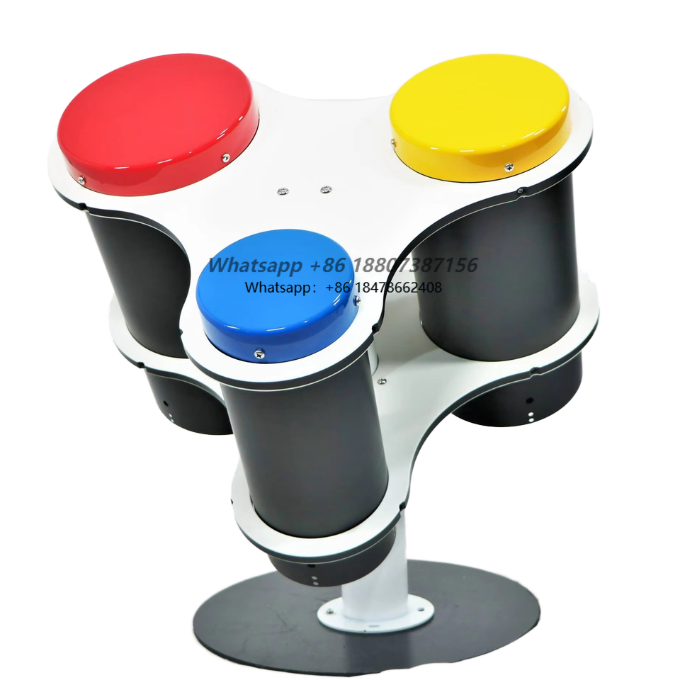 Bongo Drum Set - Rainbow Bongos Percussion Drums Set Three