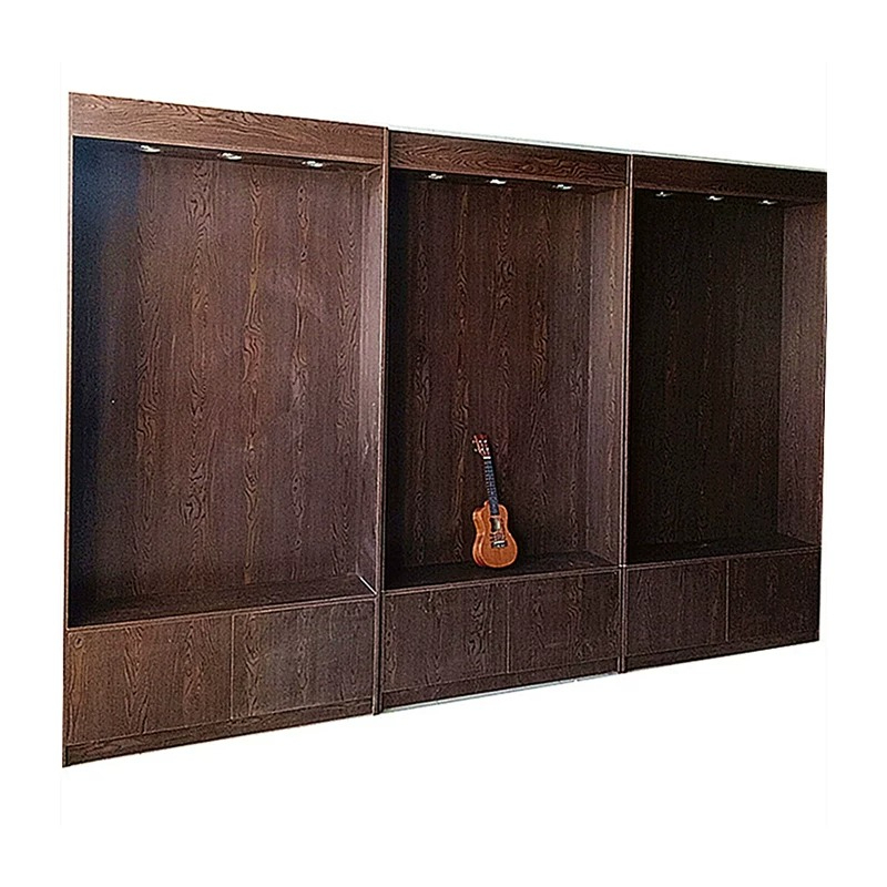 Musical Instrument Glass - Music Store Musical Instrument Display Cabinet