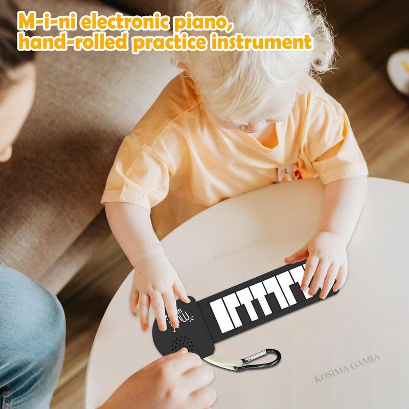 Musical Instrument Keyboard - Roll Up Electronic Piano Silicone Electric