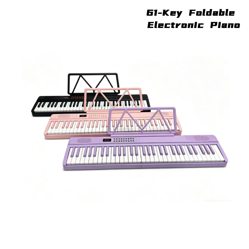 Musical Instrument Keyboard - 61-Key Portable Digital Piano Keyboard Professional