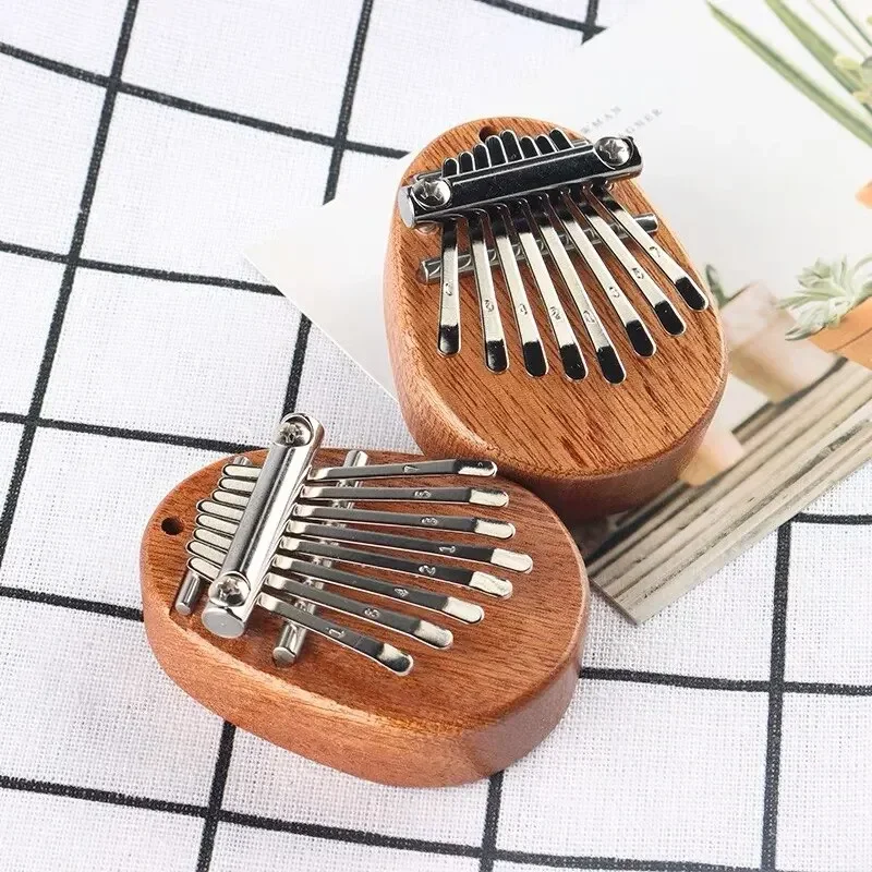 Musical Instrument Kalimba - 1Pcs Wood Mini Thumb Piano Musical