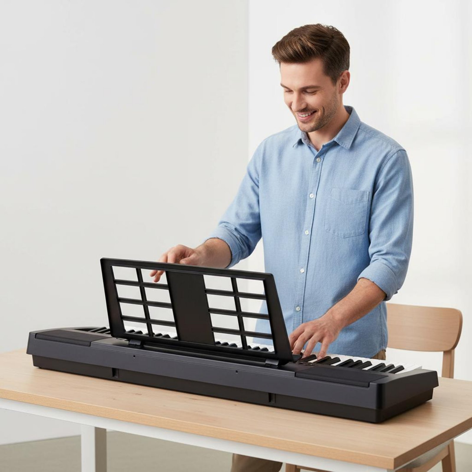Musical Instrument Keyboard - Electronic Keyboard Music Stand Universal Design