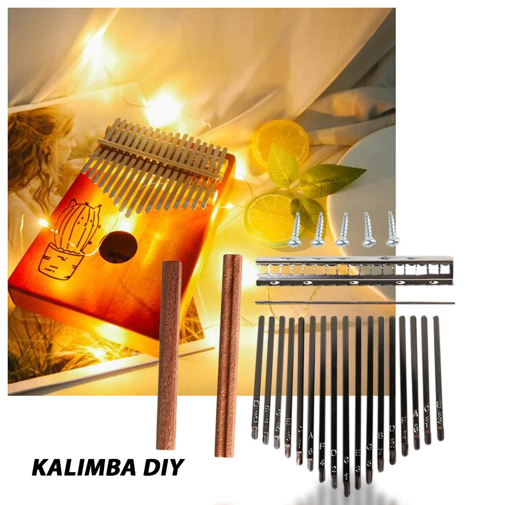 Musical Instrument Kalimba - DIY 17 Tone Kalimba Keys Tines