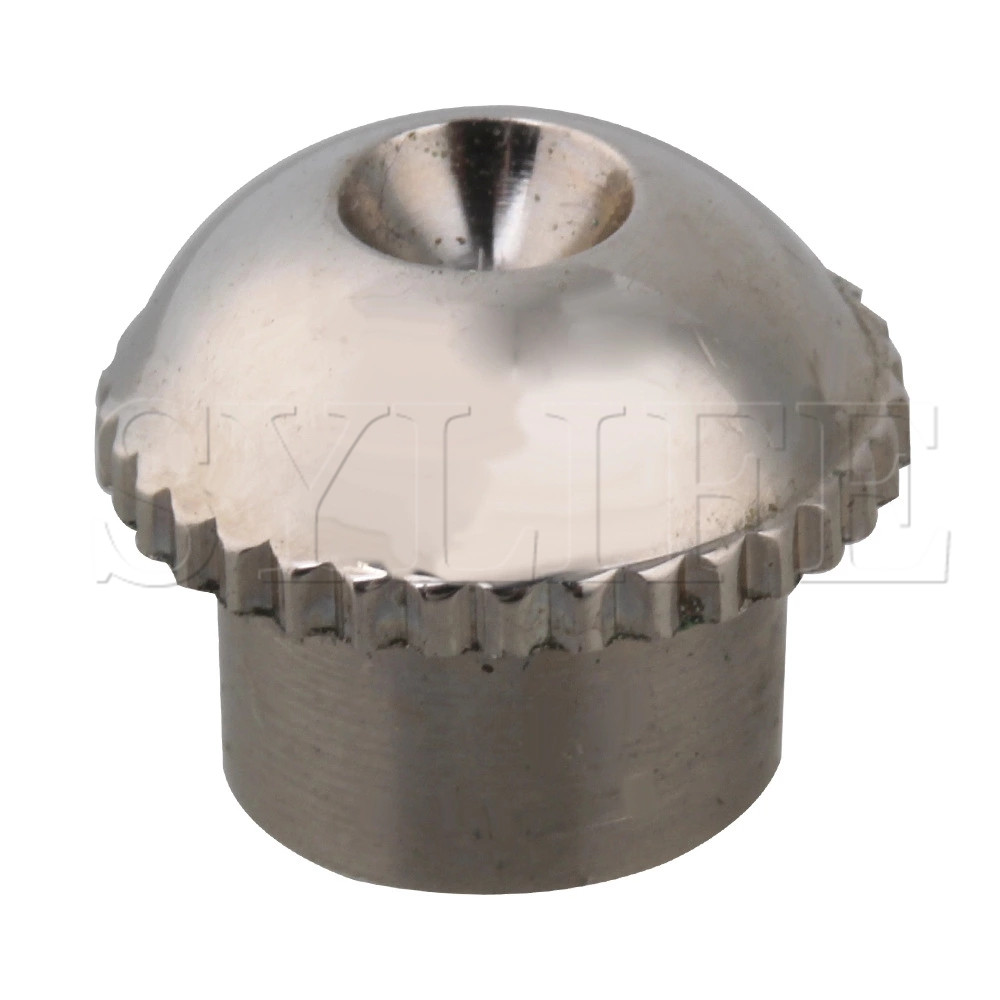 Musical Instrument Ending In A - Piccolo Nickel Plated Metal Head Crown
