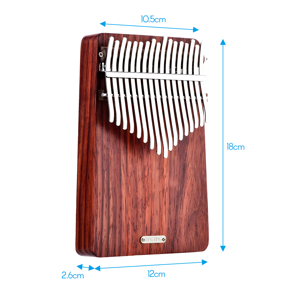 LINGTING 17 keys Kalimba Porta - Musical Instrument Keyboard recension och pris