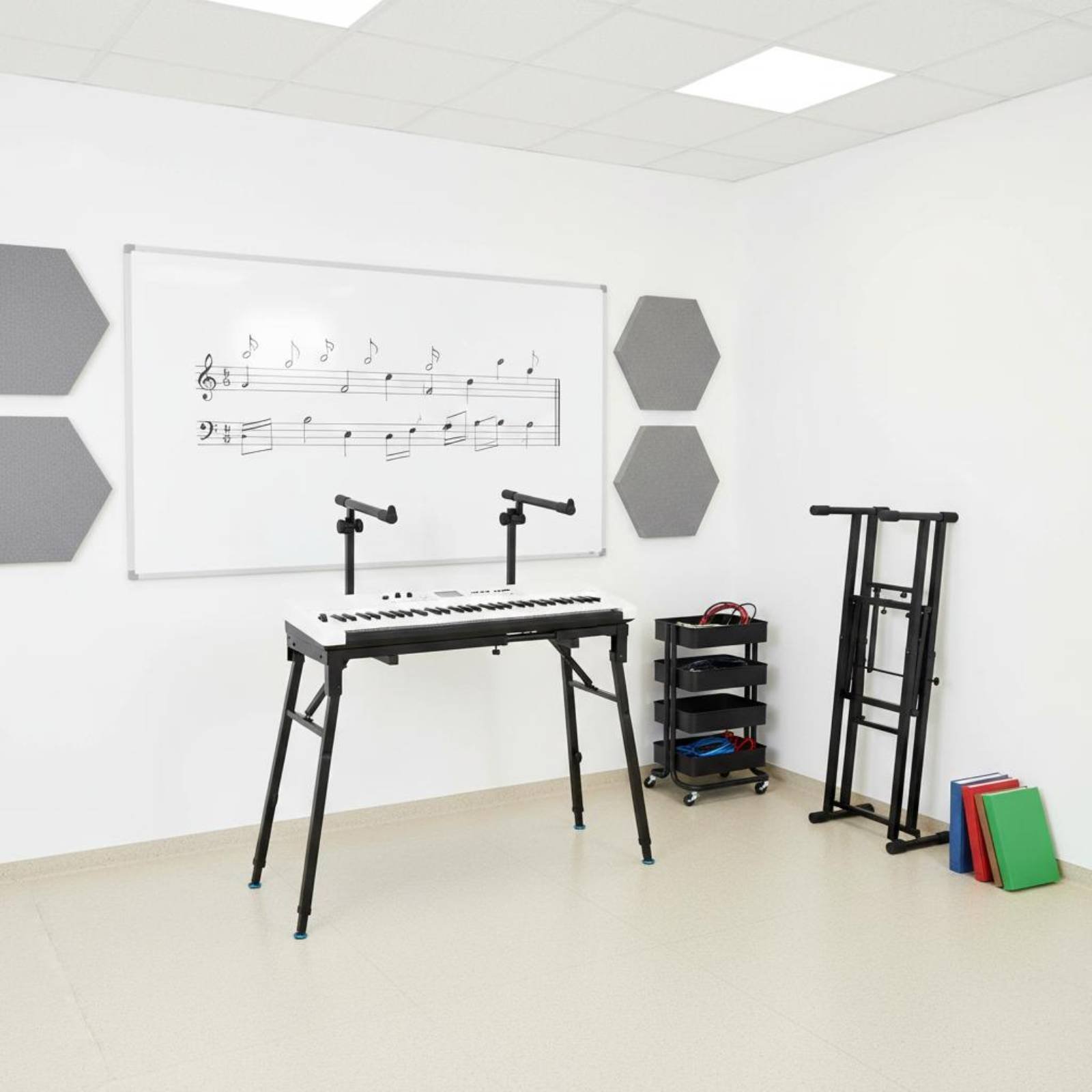 Folding Keyboard Stand Portabl - Musical Instrument Keyboard recension och pris