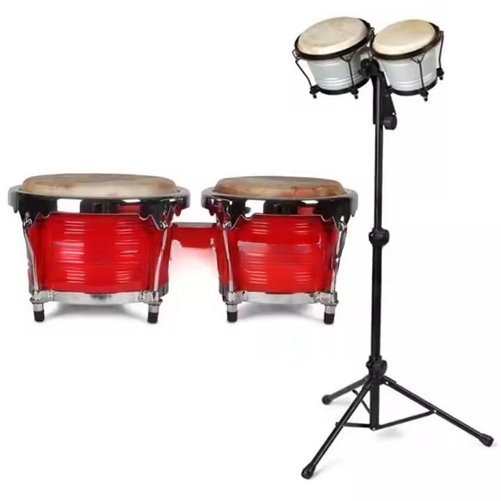 Professional Bongo Tambourine  - Bongo Drum Set recension och pris