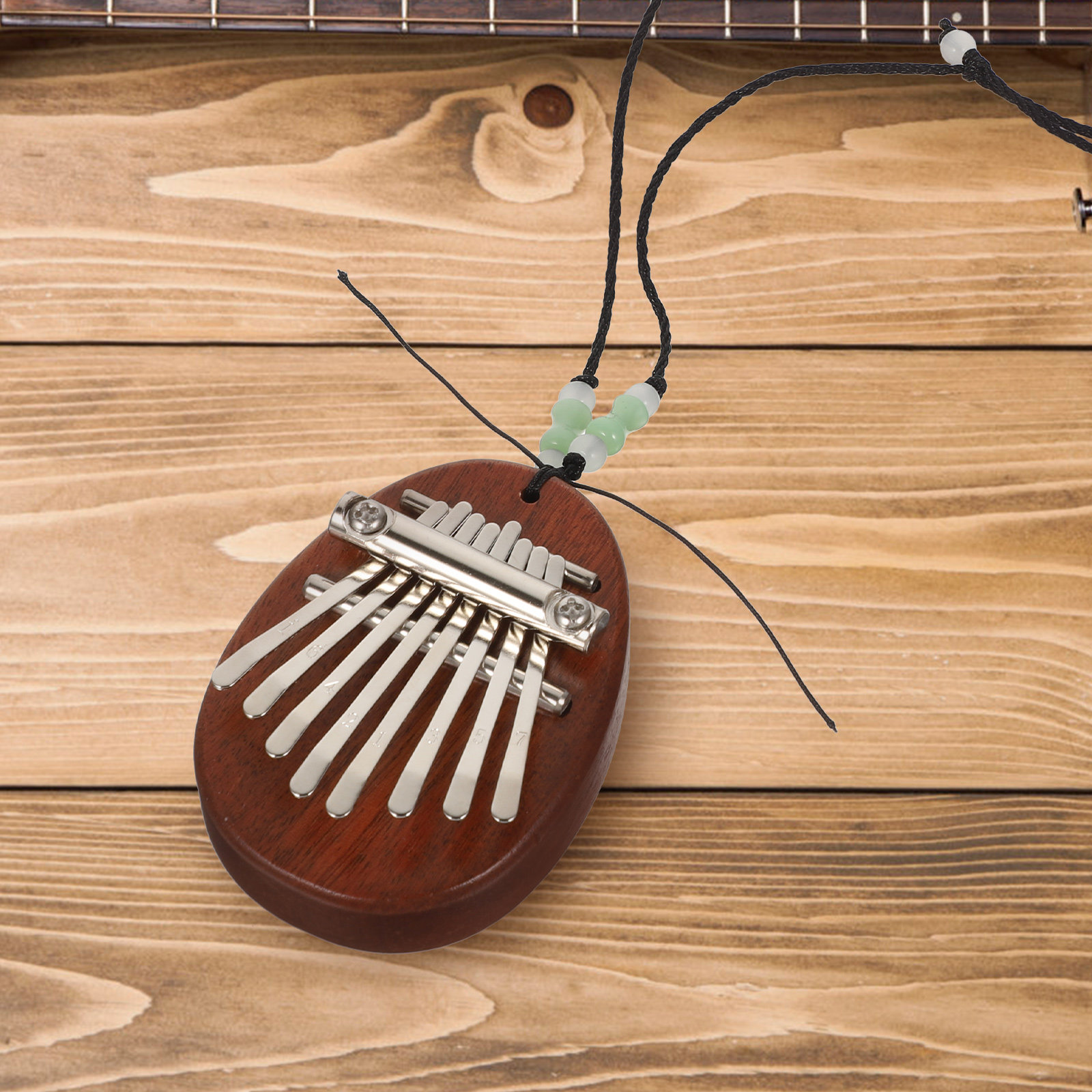 Wooden Kalimba 8 Keys Thumb Pi - Musical Instrument Kalimba recension och pris