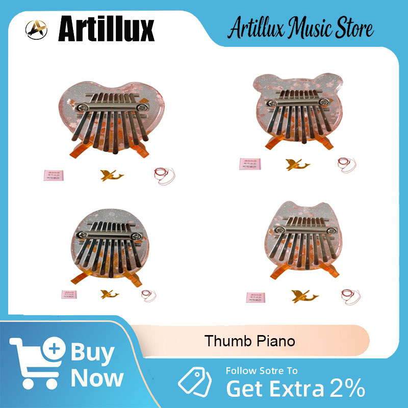 Artillux Thumb Piano Brand New - Musical Instrument Kalimba recension och pris