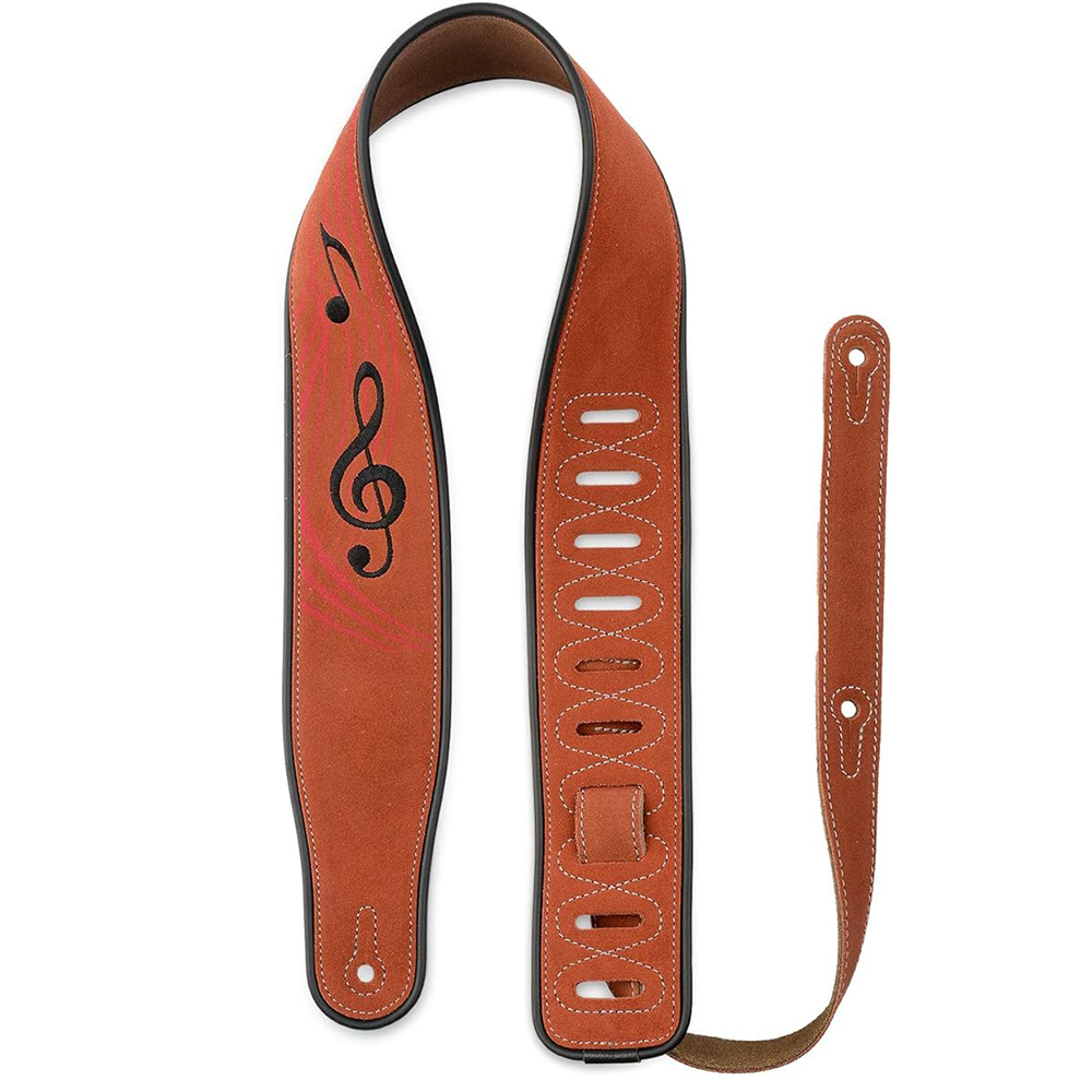 Durable Leather Guitar Strap,  - Acoustic Guitar Dreadnought recension och pris