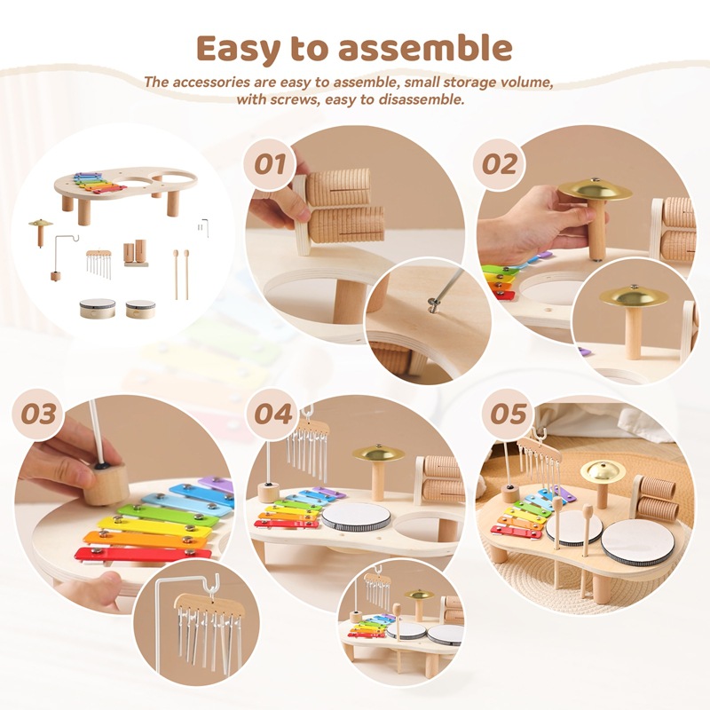LazyChild Kids Educational Toy - Musical Instrument Game recension och pris