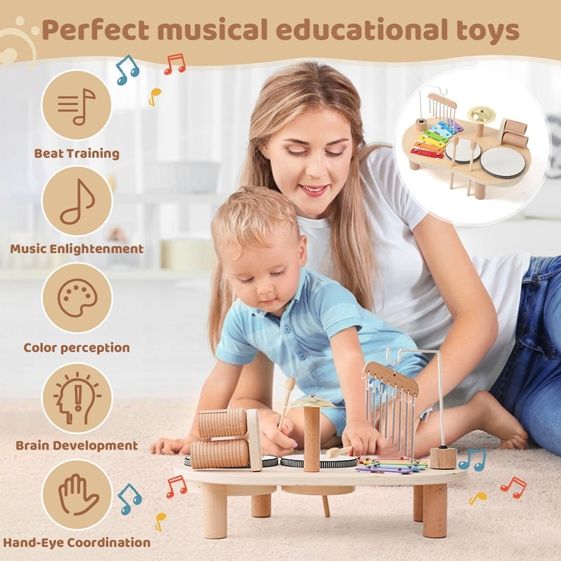 LazyChild Kids Educational Toy - Musical Instrument Game recension och pris