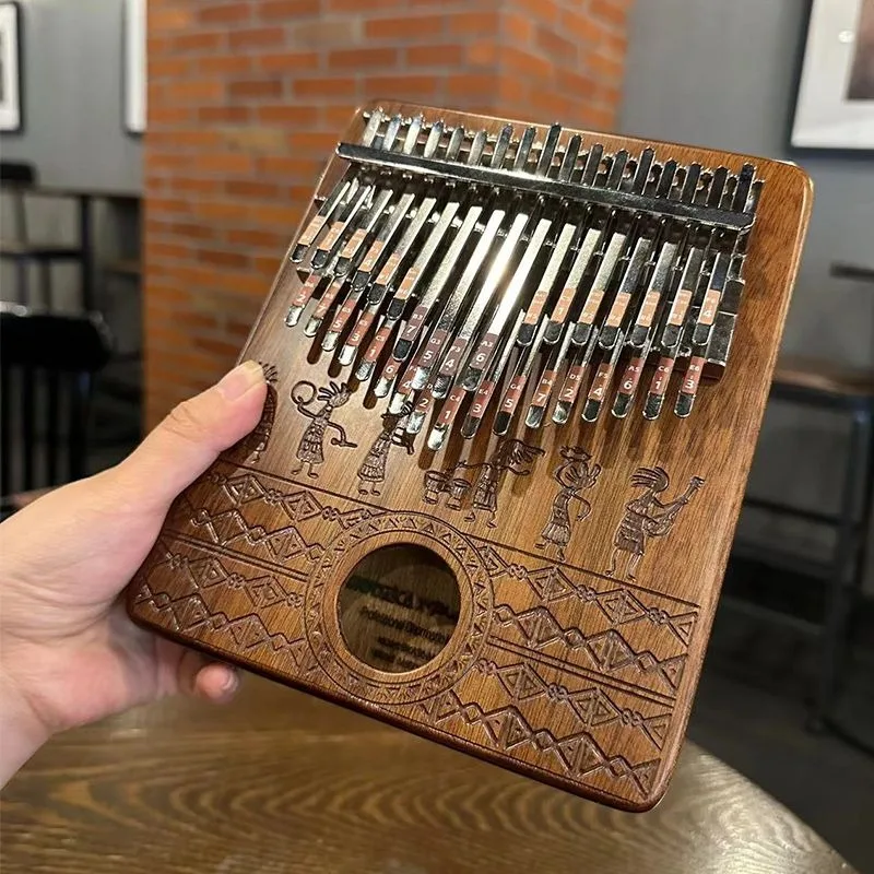 Wooden Kalimba Portable Childr - Musical Instrument Keyboard recension och pris