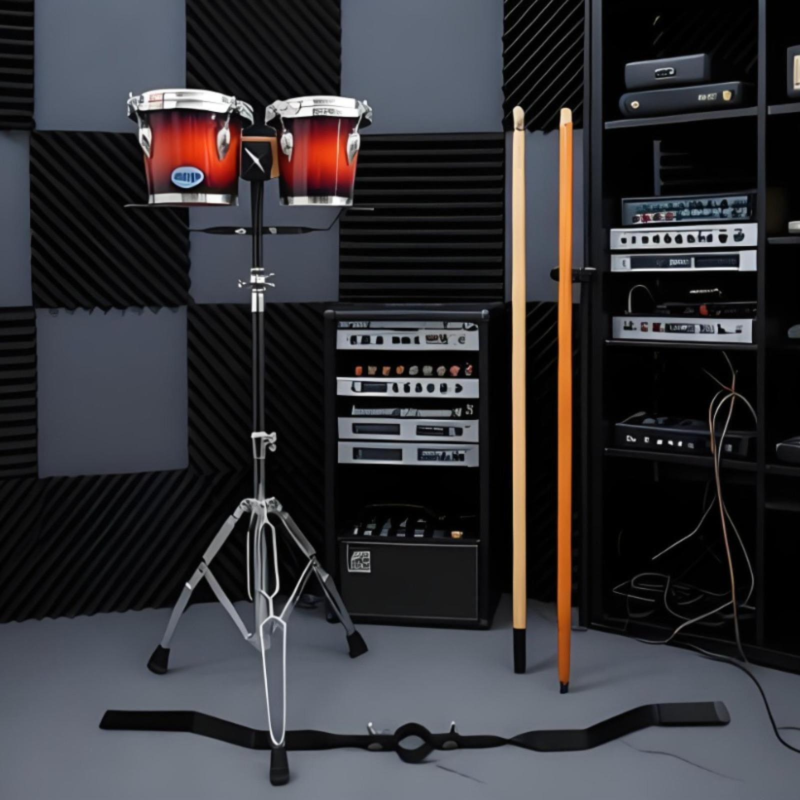 Music Percussion Drum Stand Ba - Bongo Drum Set recension och pris