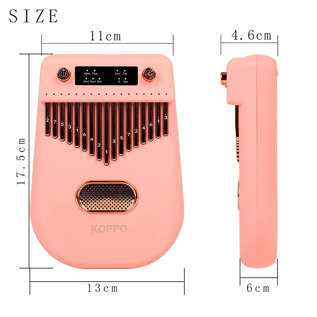 17 Keys Electric Kalimba Thumb - Musical Instrument Kalimba recension och pris