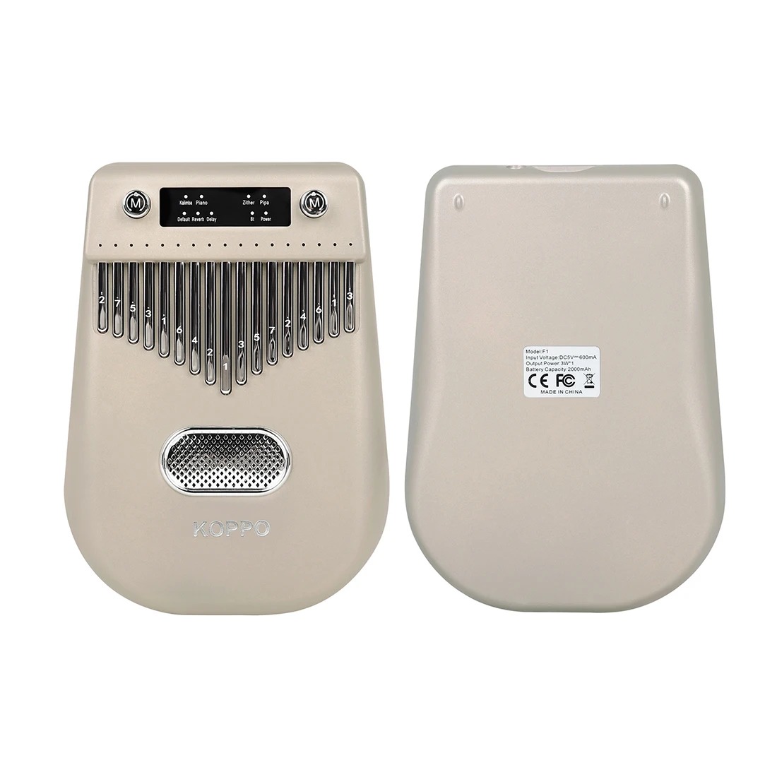 17 Keys Electric Kalimba Thumb - Musical Instrument Kalimba recension och pris