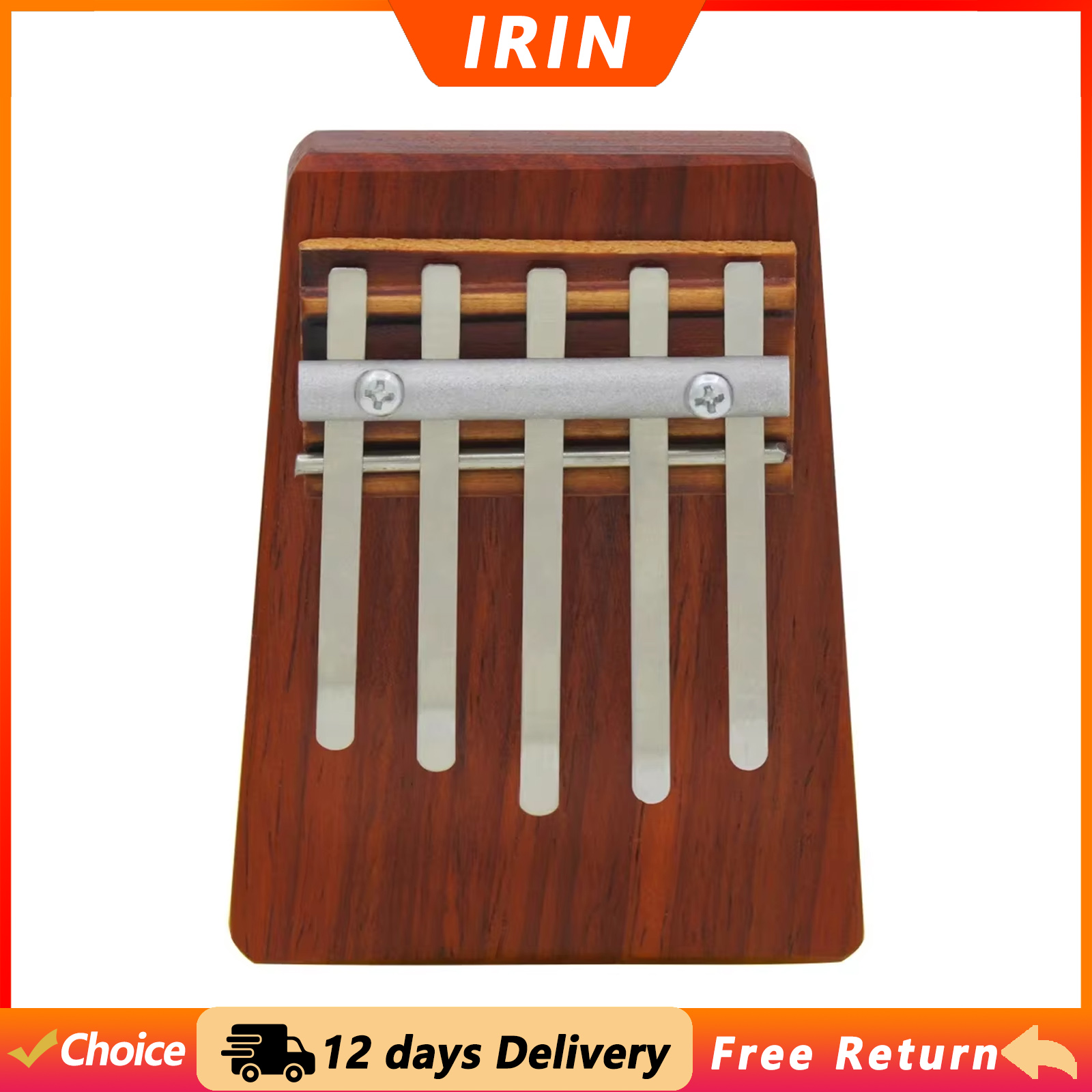 IRIN Kalimba 5 Tone Thumb Pian - Musical Instrument Kalimba recension och pris