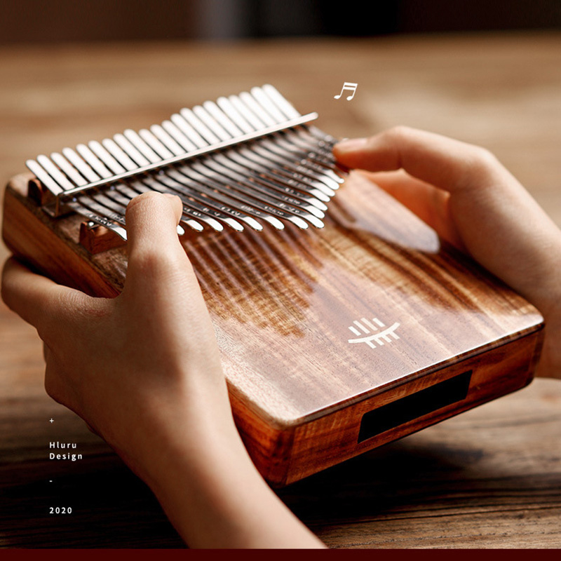 Hluru Kalimba 17 Keys with Hol - Musical Instrument Kalimba recension och pris