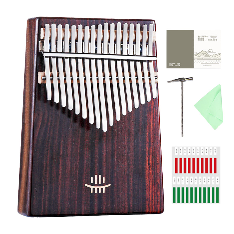 Hluru Kalimba 17 Keys with Hol - Musical Instrument Kalimba recension och pris