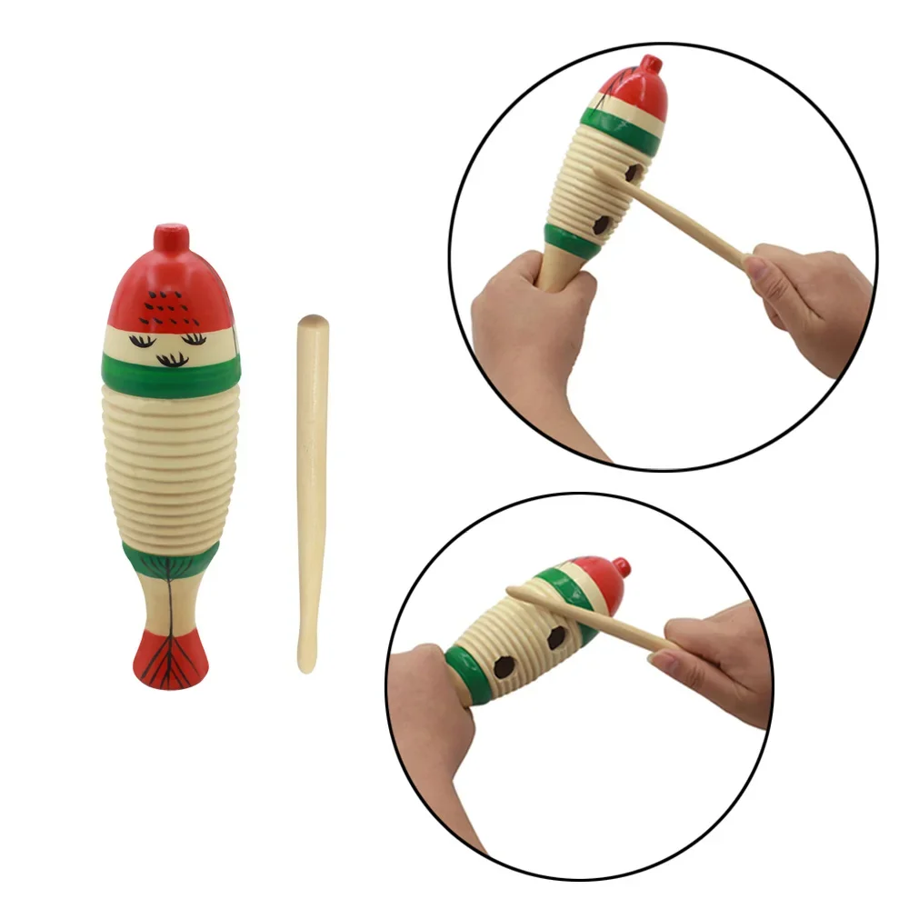 Wooden Fish Musical Orff Percu - Musical Instrument Game recension och pris