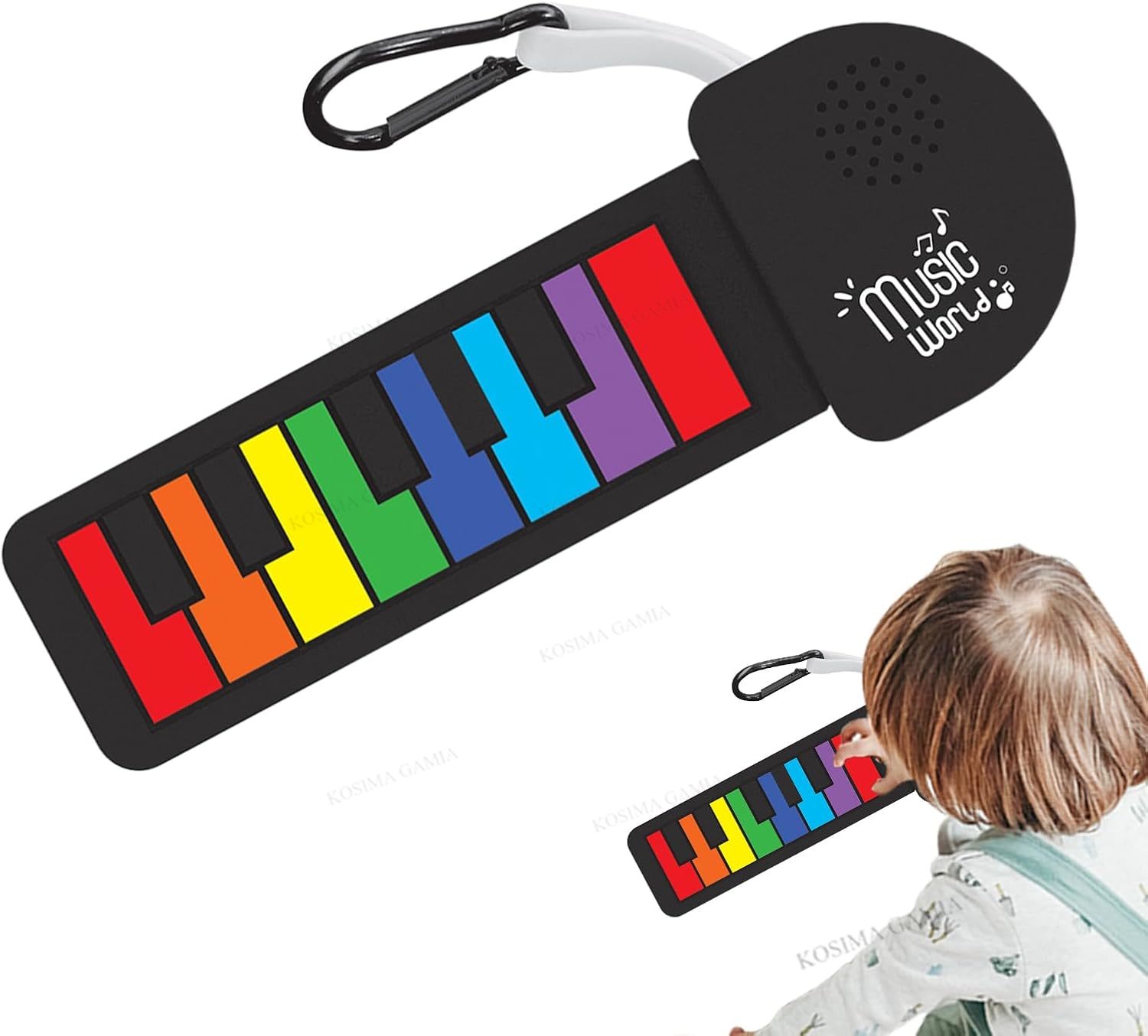 Roll Up Electronic Piano Silic - Musical Instrument Keyboard recension och pris