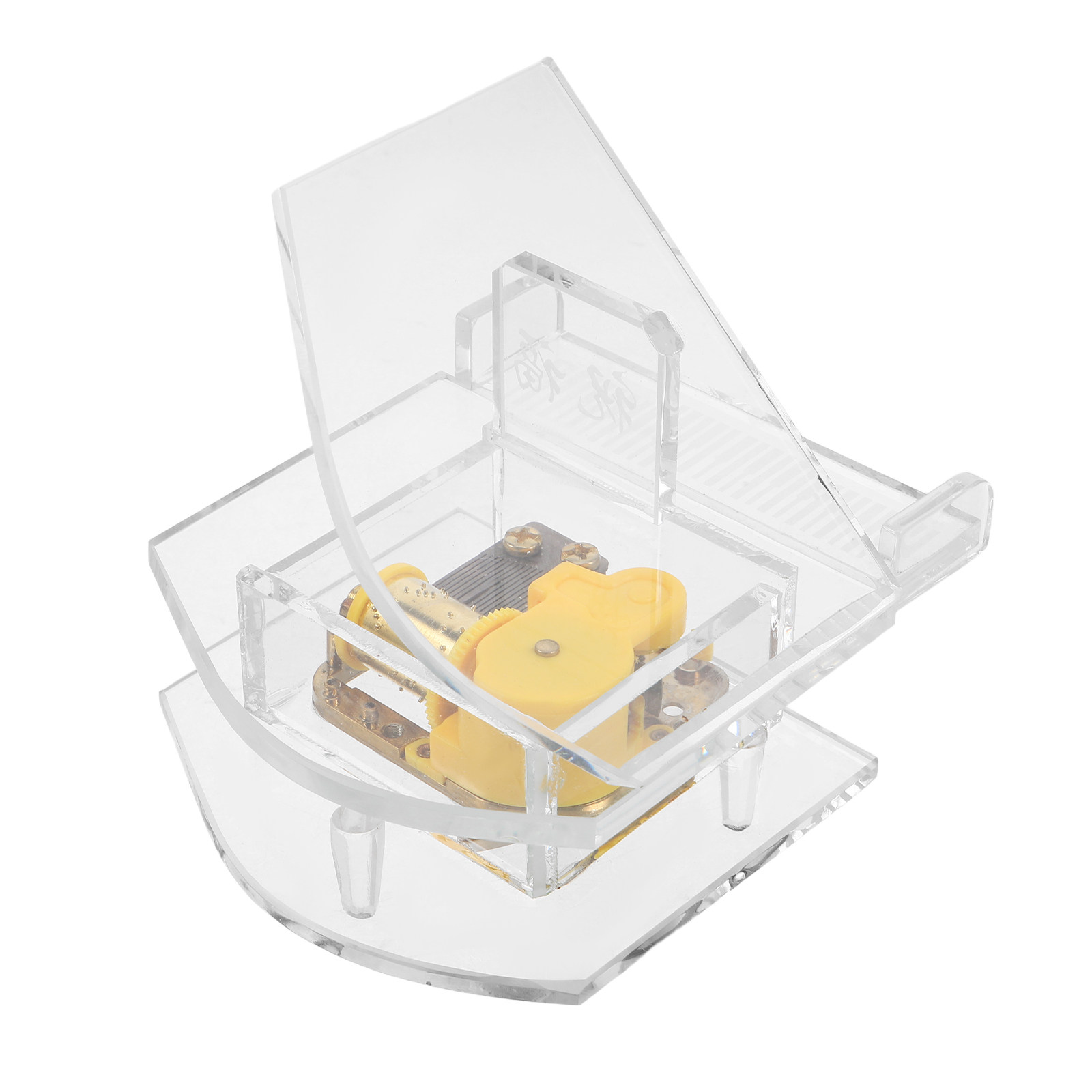 Glass Piano Music Box Transpar - Musical Instrument Glass recension och pris