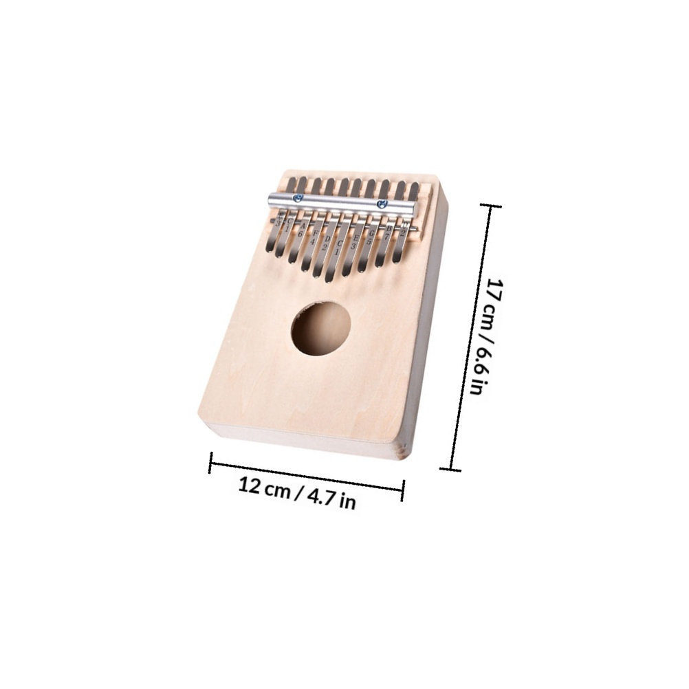 1Set Thumb Piano 10-Tone Porta - Musical Instrument Kalimba recension och pris