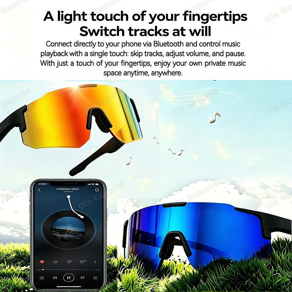 Cycling Smart Glasses Camera B - Musical Instrument Glass recension och pris