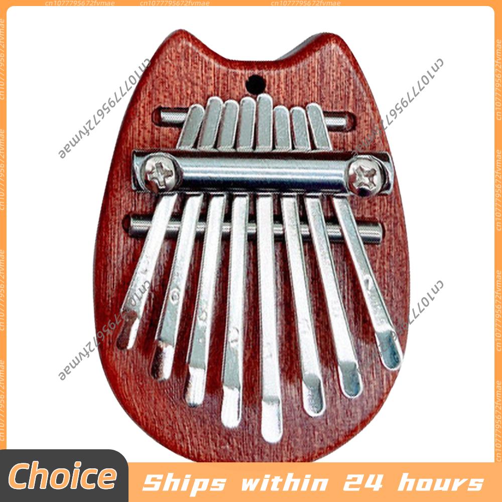 8 Keys Mini Kalimba Wooden Thu - Musical Instrument Kalimba recension och pris
