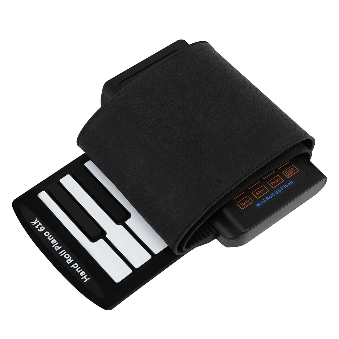 61 Keys Mini Roll Up Piano Sil - Musical Instrument Keyboard recension och pris