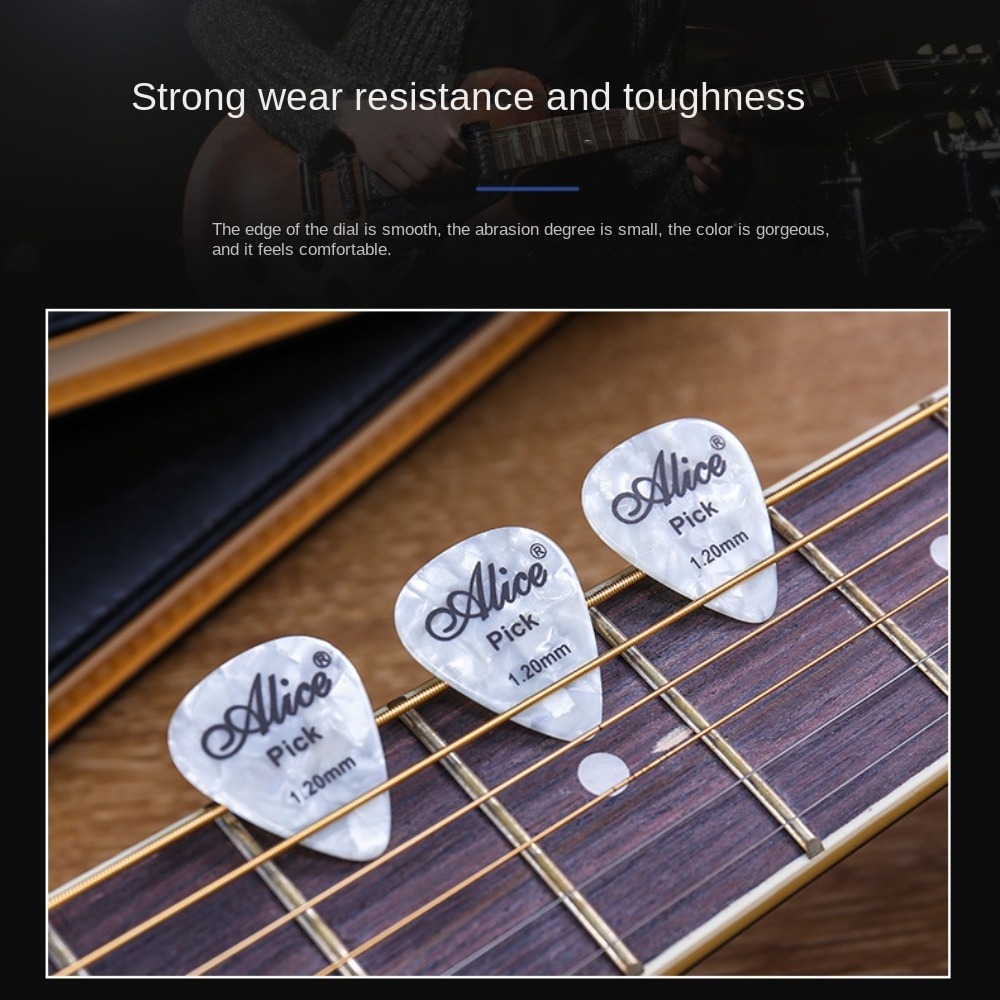 5Pcs Guitar Picks Acoustic Mus - Acoustic Guitar Dreadnought recension och pris