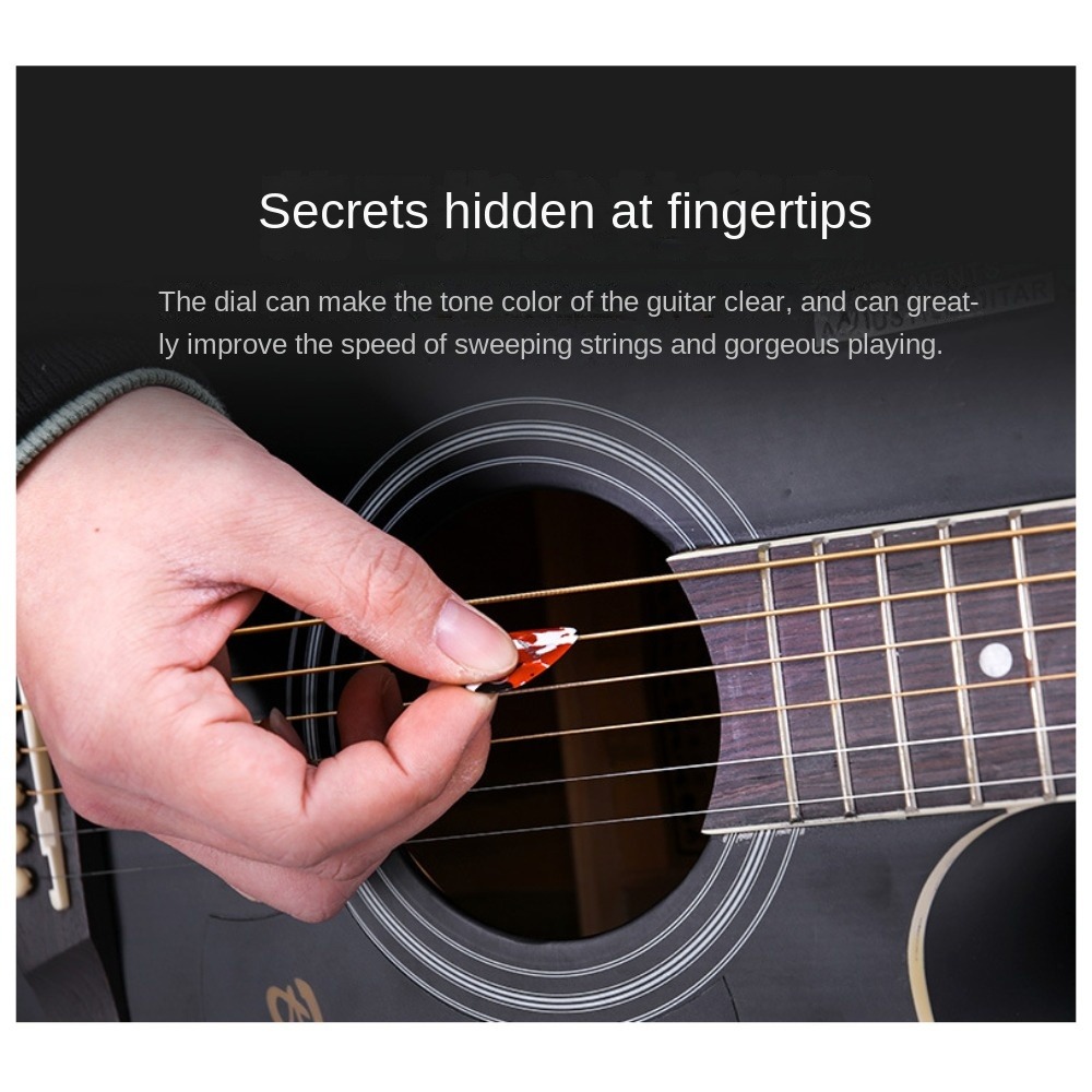 5Pcs Guitar Picks Acoustic Mus - Acoustic Guitar Dreadnought recension och pris