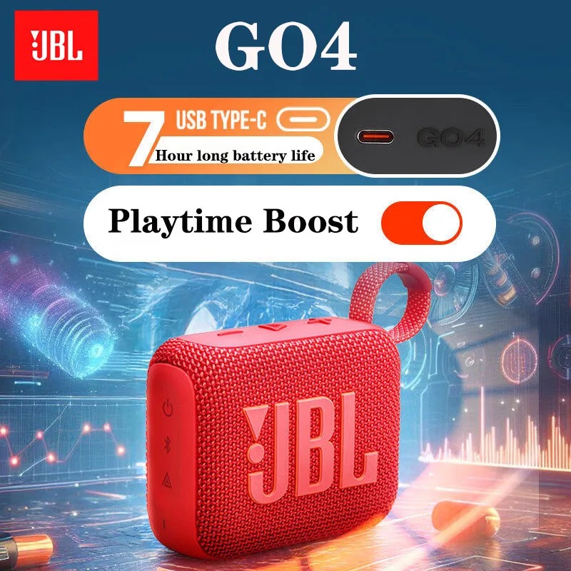JBL GO4 Portable Wireless Blue - Jbl Speaker Go 4 recension och pris