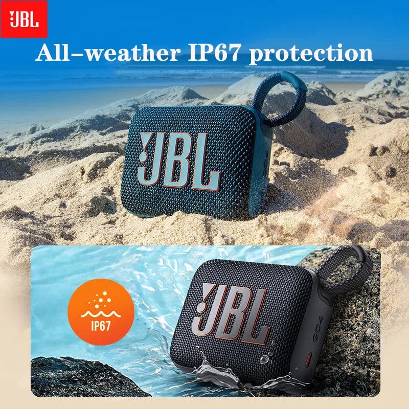 JBL GO4 Portable Wireless Blue - Jbl Speaker Go 4 recension och pris