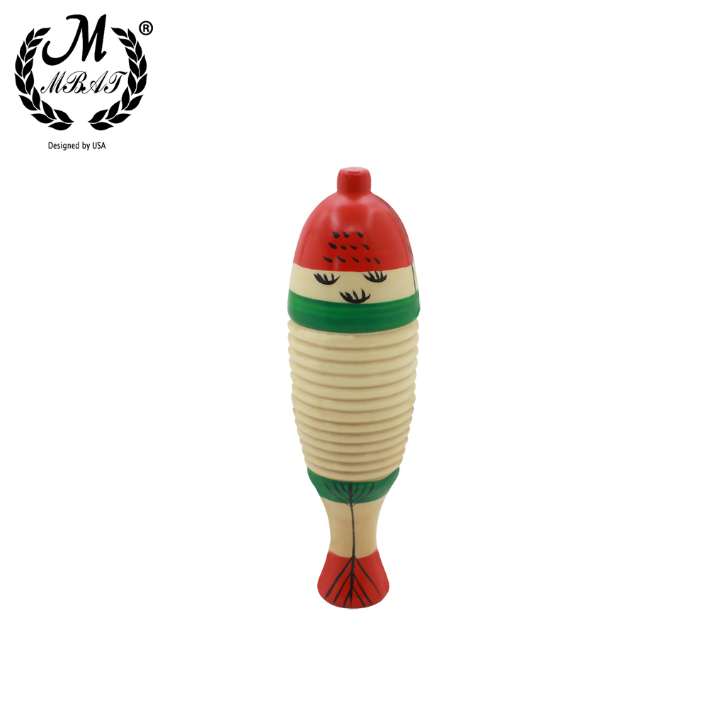 M MBAT Wooden Fish Toy Game Pe - Musical Instrument Game recension och pris