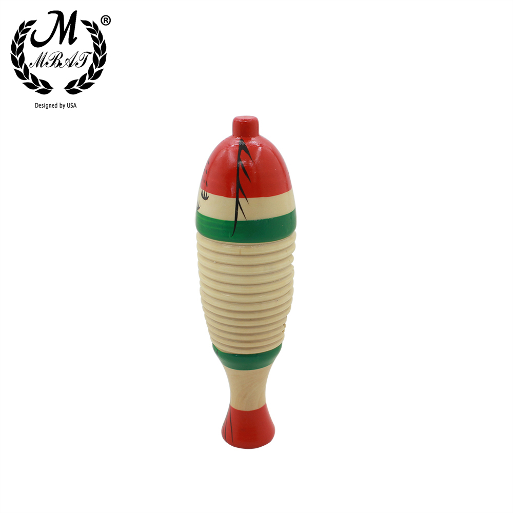 M MBAT Wooden Fish Toy Game Pe - Musical Instrument Game recension och pris