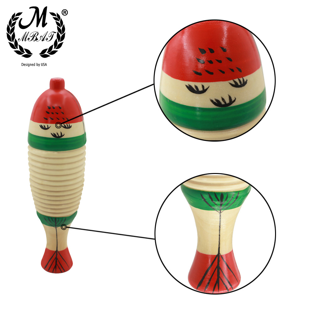 M MBAT Wooden Fish Toy Game Pe - Musical Instrument Game recension och pris