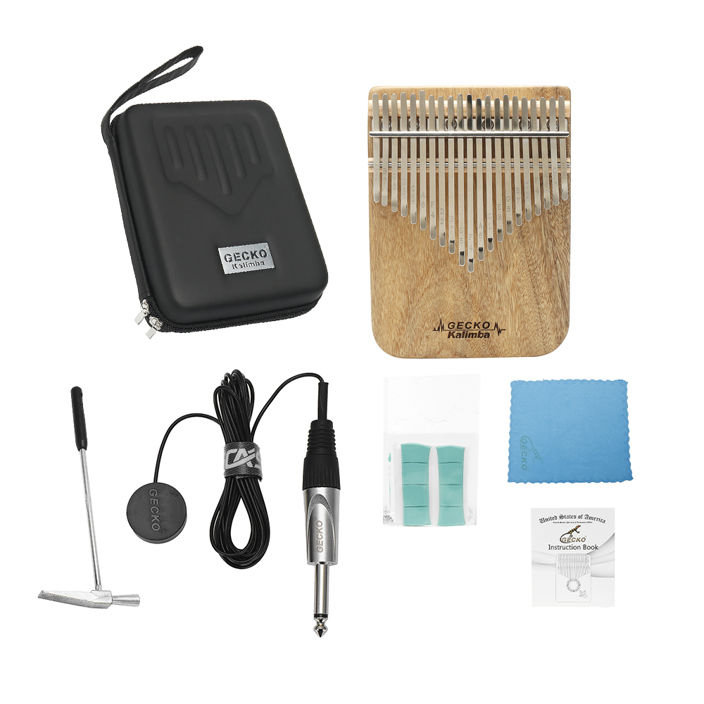 GECKO Kalimba 21-Key Camphor W - Musical Instrument Kalimba recension och pris