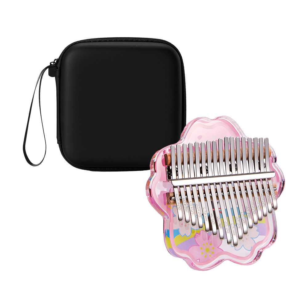 Mini Thumb Piano 17 Keys Porta - Musical Instrument Kalimba recension och pris