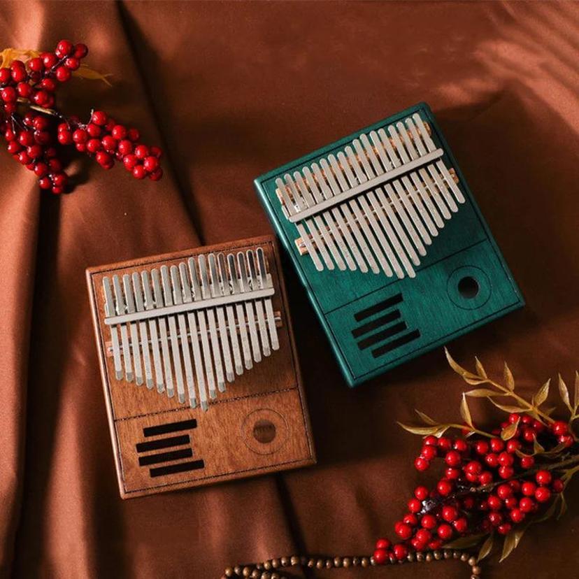 Retro Kalimba 17 Key Thumb Pia - Musical Instrument Kalimba recension och pris