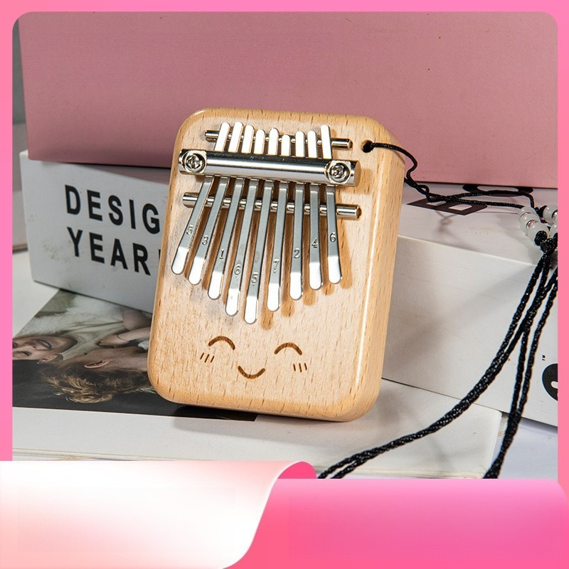 Solid Wood 9-tone Mini Thumb P - Musical Instrument Kalimba recension och pris