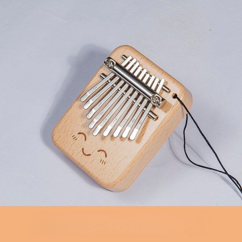 Solid Wood 9-tone Mini Thumb P - Musical Instrument Kalimba recension och pris
