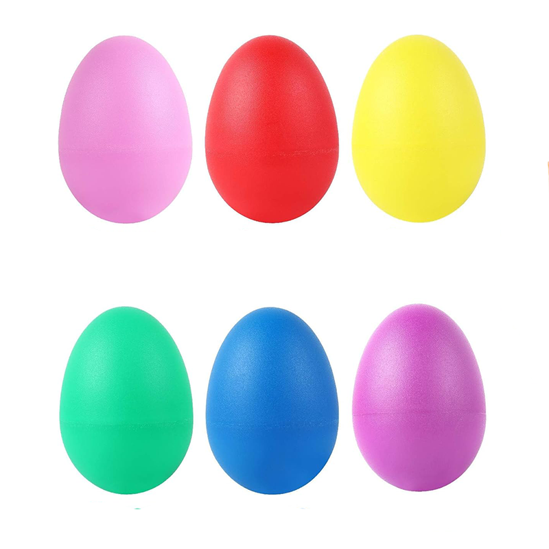 2Pcs Egg Shakers Plastic Percu - Musical Instrument Game recension och pris
