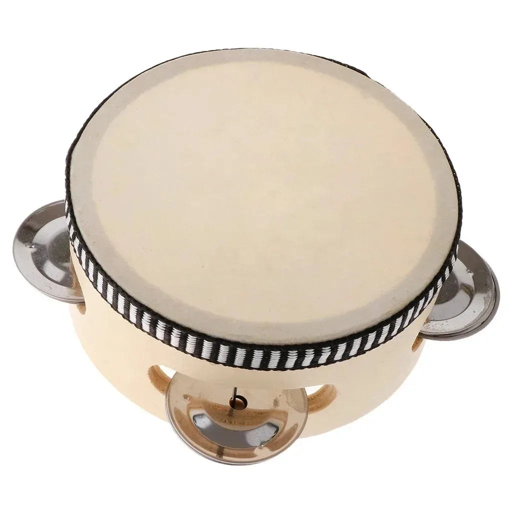 6inch Hand Held Drum Tambourin - Musical Instrument Game recension och pris