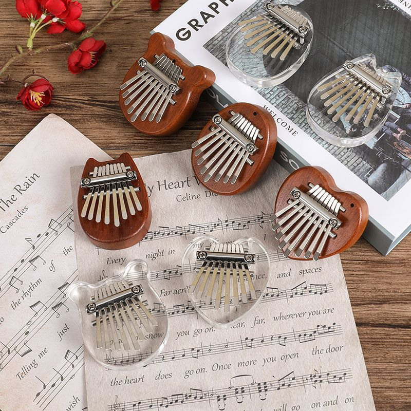 5*7cm 8Key Kalimba Thumb Piano - Musical Instrument Kalimba recension och pris