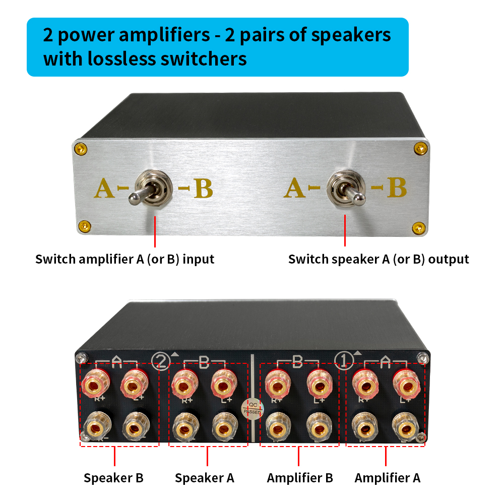 Speaker Switch Selector, 2 Amp - Musical Instrument Vector recension och pris