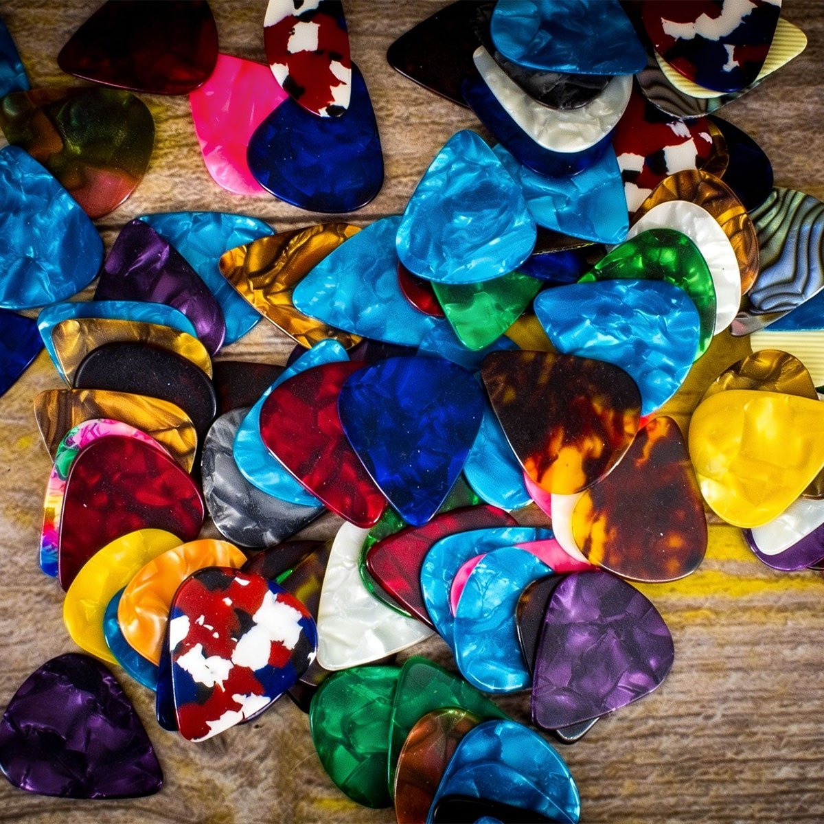84Pcs 0.46mm Mixed Color Cellu - Acoustic Guitar Dreadnought recension och pris