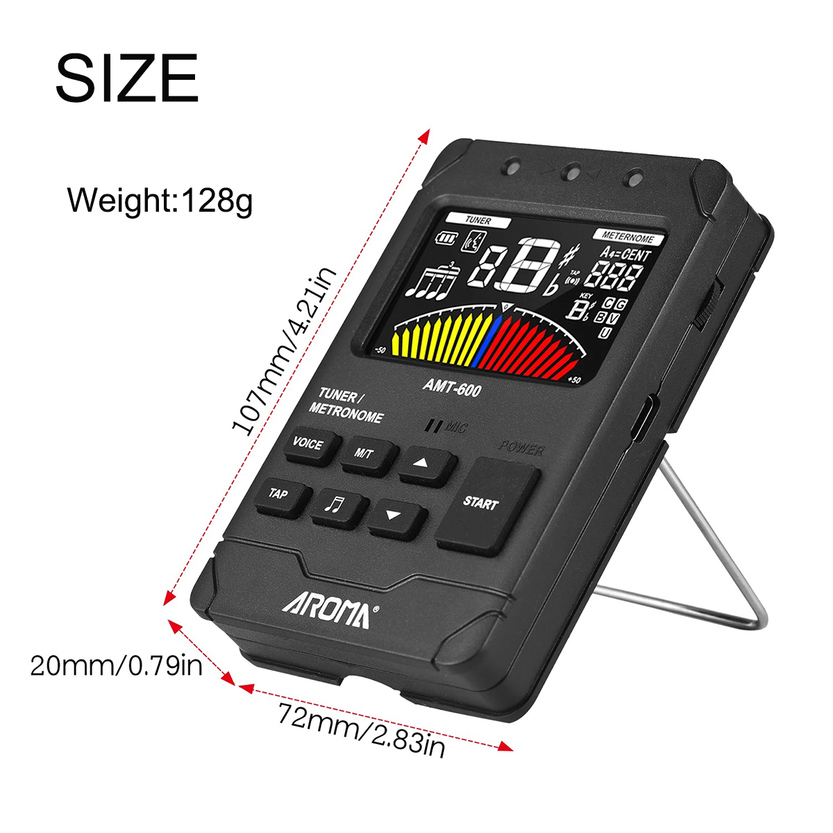 AROMA AMT-600 Rechargeable Tun - Musical Instrument Vector recension och pris